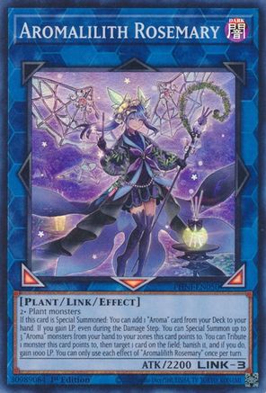 Aromalilith Rosemary (PHNI-EN050) - Phantom Nightmare 1st Edition Phantom Nightmare Yugioh Single  Squirtle Squad Card Shop.