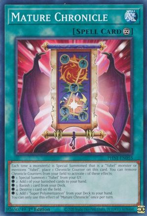 Mature Chronicle (PHNI-EN055) - Phantom Nightmare 1st Edition Phantom Nightmare Yugioh Single  Squirtle Squad Card Shop.