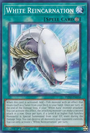 White Reincarnation (PHNI-EN058) - Phantom Nightmare 1st Edition Phantom Nightmare Yugioh Single  Squirtle Squad Card Shop.