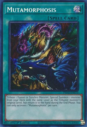 Mutamorphosis (PHNI-EN070) - Phantom Nightmare 1st Edition Phantom Nightmare Yugioh Single  Squirtle Squad Card Shop.