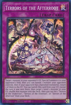 Terrors of the Afterroot (PHNI-EN079) - Phantom Nightmare 1st Edition Phantom Nightmare Yugioh Single  Squirtle Squad Card Shop.