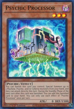 Psychic Processor (PHNI-EN081) - Phantom Nightmare 1st Edition Phantom Nightmare Yugioh Single  Squirtle Squad Card Shop.