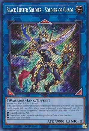 Black Luster Soldier - Soldier of Chaos (BLC1-EN002) - Battles of Legend: Chapter 1 Limited Battles of Legend: Chapter 1 Yugioh Single  Squirtle Squad Card Shop.