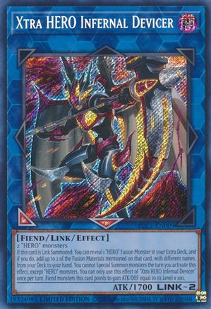 Xtra HERO Infernal Devicer (BLC1-EN009) - Battles of Legend: Chapter 1 Limited Battles of Legend: Chapter 1 Yugioh Single  Squirtle Squad Card Shop.