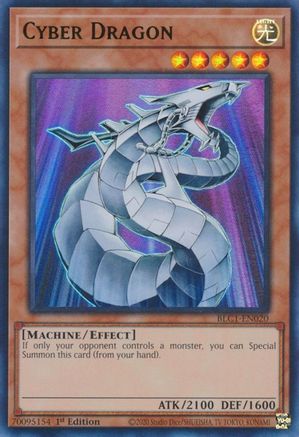 Cyber Dragon (BLC1-EN020) - Battles of Legend: Chapter 1 1st Edition Battles of Legend: Chapter 1 Yugioh Single  Squirtle Squad Card Shop.