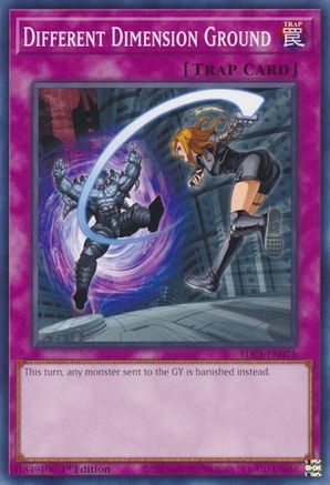 Different Dimension Ground (BLC1-EN076) - Battles of Legend: Chapter 1 1st Edition Battles of Legend: Chapter 1 Yugioh Single  Squirtle Squad Card Shop.