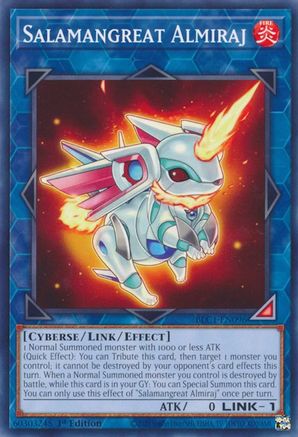 Salamangreat Almiraj (BLC1-EN096) - Battles of Legend: Chapter 1 1st Edition Battles of Legend: Chapter 1 Yugioh Single  Squirtle Squad Card Shop.