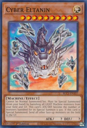 Cyber Eltanin (BLC1-EN107) - Battles of Legend: Chapter 1 1st Edition Battles of Legend: Chapter 1 Yugioh Single  Squirtle Squad Card Shop.