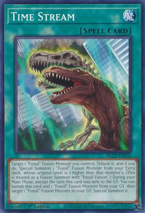 Time Stream (BLC1-EN135) - Battles of Legend: Chapter 1 1st Edition Battles of Legend: Chapter 1 Yugioh Single  Squirtle Squad Card Shop.