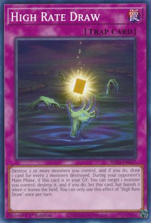 High Rate Draw (BLC1-EN137) - Battles of Legend: Chapter 1 1st Edition Battles of Legend: Chapter 1 Yugioh Single  Squirtle Squad Card Shop.