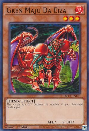 Gren Maju Da Eiza (BLC1-EN160) - Battles of Legend: Chapter 1 1st Edition Battles of Legend: Chapter 1 Yugioh Single  Squirtle Squad Card Shop.