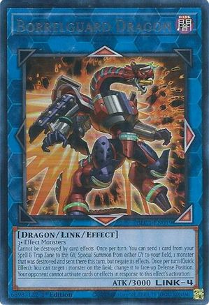 Borrelguard Dragon (Silver) (BLC1-EN019) - Battles of Legend: Chapter 1 1st Edition Battles of Legend: Chapter 1 Yugioh Single  Squirtle Squad Card Shop.