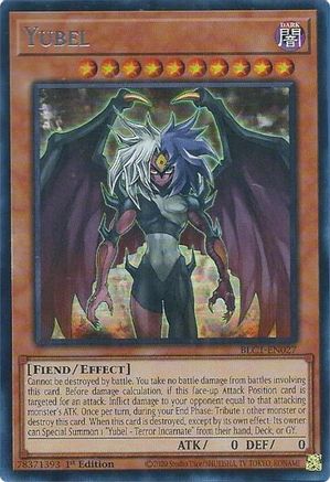 Yubel (Silver) (BLC1-EN027) - Battles of Legend: Chapter 1 1st Edition Battles of Legend: Chapter 1 Yugioh Single  Squirtle Squad Card Shop.