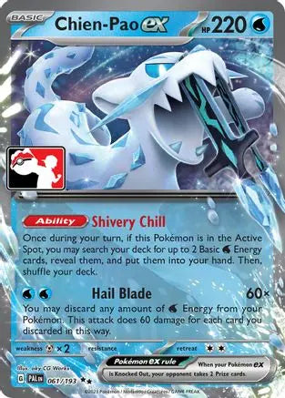 Chien-Pao ex 061/193  - Holofoil Prize Pack Series Cards - Double Rare Prize Pack Series Cards Pokemon Single  Squirtle Squad Card Shop.