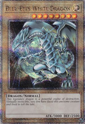 Blue-Eyes White Dragon (Quarter Century Secret Rare) (KC01-EN000) - 25th Anniversary Ultimate Kaiba Set Unlimited 25th Anniversary Ultimate Kaiba Set Yugioh Single  Squirtle Squad Card Shop.