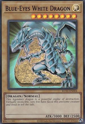 Blue-Eyes White Dragon (UR) (KC01-EN004) - 25th Anniversary Ultimate Kaiba Set Unlimited 25th Anniversary Ultimate Kaiba Set Yugioh Single  Squirtle Squad Card Shop.