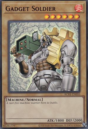 Gadget Soldier (KC01-EN010) - 25th Anniversary Ultimate Kaiba Set Unlimited 25th Anniversary Ultimate Kaiba Set Yugioh Single  Squirtle Squad Card Shop.