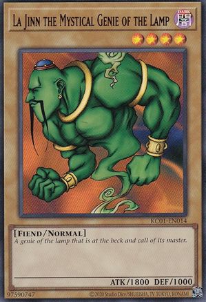 La Jinn the Mystical Genie of the Lamp (KC01-EN014) - 25th Anniversary Ultimate Kaiba Set Unlimited 25th Anniversary Ultimate Kaiba Set Yugioh Single  Squirtle Squad Card Shop.