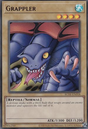 Grappler (KC01-EN018) - 25th Anniversary Ultimate Kaiba Set Unlimited 25th Anniversary Ultimate Kaiba Set Yugioh Single  Squirtle Squad Card Shop.