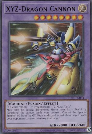 XYZ-Dragon Cannon (Japanese Artwork) (KC01-EN034) - 25th Anniversary Ultimate Kaiba Set Unlimited 25th Anniversary Ultimate Kaiba Set Yugioh Single  Squirtle Squad Card Shop.