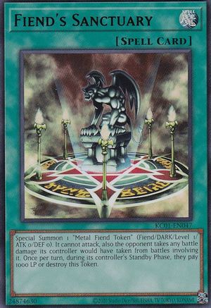 Fiend's Sanctuary (Japanese Artwork) (KC01-EN047) - 25th Anniversary Ultimate Kaiba Set Unlimited 25th Anniversary Ultimate Kaiba Set Yugioh Single  Squirtle Squad Card Shop.