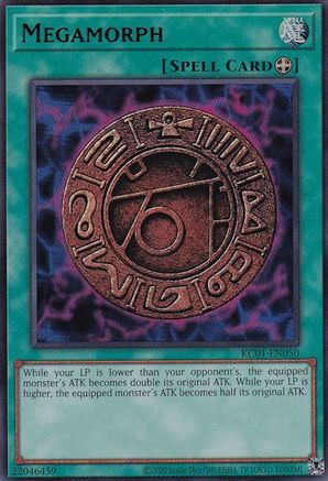Megamorph (KC01-EN050) - 25th Anniversary Ultimate Kaiba Set Unlimited 25th Anniversary Ultimate Kaiba Set Yugioh Single  Squirtle Squad Card Shop.