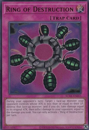 Ring of Destruction (Japanese Artwork) (KC01-EN055) - 25th Anniversary Ultimate Kaiba Set Unlimited 25th Anniversary Ultimate Kaiba Set Yugioh Single  Squirtle Squad Card Shop.