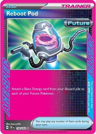 Reboot Pod 158  - Holofoil SV05 Temporal Forces - ACE SPEC Rare SV05: Temporal Forces Pokemon Single  Squirtle Squad Card Shop.