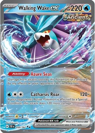 Walking Wake ex 050/162 – Temporal Forces – Holofoil Double Rare