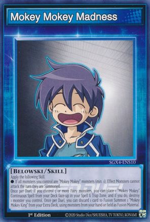 Mokey Mokey Madness (SGX4-ENS10) - Speed Duel GX: Midterm Destruction 1st Edition Speed Duel GX: Midterm Destruction Yugioh Single  Squirtle Squad Card Shop.