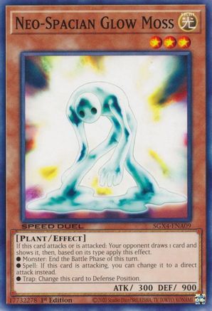 Neo-Spacian Glow Moss (SGX4-ENA09) - Speed Duel GX: Midterm Destruction 1st Edition Speed Duel GX: Midterm Destruction Yugioh Single  Squirtle Squad Card Shop.