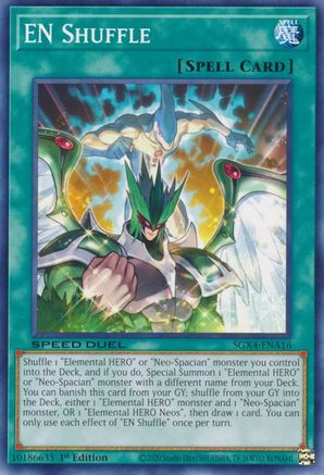 EN Shuffle (SGX4-ENA16) - Speed Duel GX: Midterm Destruction 1st Edition Speed Duel GX: Midterm Destruction Yugioh Single  Squirtle Squad Card Shop.