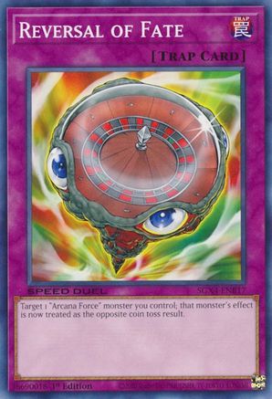 Reversal of Fate (SGX4-ENB17) - Speed Duel GX: Midterm Destruction 1st Edition Speed Duel GX: Midterm Destruction Yugioh Single  Squirtle Squad Card Shop.