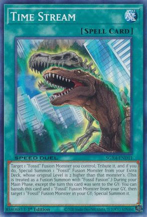 Time Stream (SGX4-END11) - Speed Duel GX: Midterm Destruction 1st Edition Speed Duel GX: Midterm Destruction Yugioh Single  Squirtle Squad Card Shop.