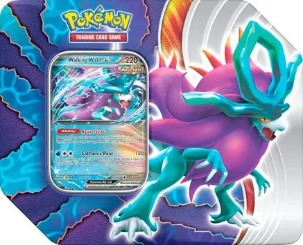 Paradox Clash Tin [Walking Wake ex] Miscellaneous Cards & Products Pokemon Sealed  Squirtle Squad Card Shop.