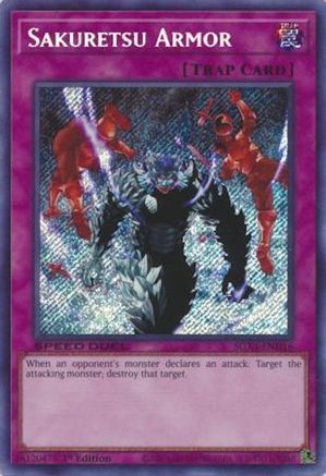 Sakuretsu Armor (Secret Rare) (SGX4-END16) - Speed Duel GX: Midterm Destruction 1st Edition Speed Duel GX: Midterm Destruction Yugioh Single  Squirtle Squad Card Shop.