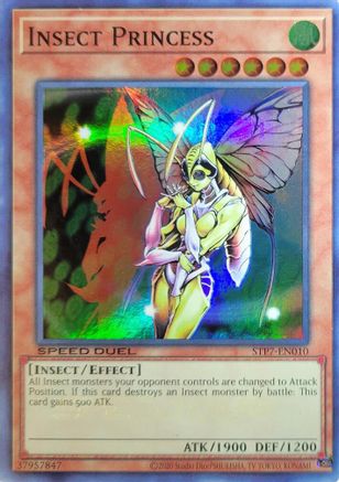 Insect Princess (STP7-EN010) - Speed Duel: Tournament Pack 7 Unlimited Speed Duel: Tournament Pack 7 Yugioh Single  Squirtle Squad Card Shop.