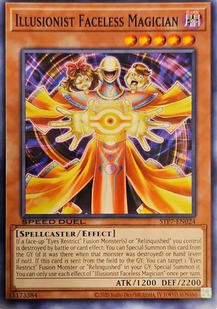 Illusionist Faceless Magician (STP7-EN024) - Speed Duel: Tournament Pack 7 Unlimited Speed Duel: Tournament Pack 7 Yugioh Single  Squirtle Squad Card Shop.