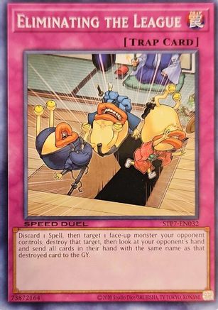 Eliminating the League (STP7-EN032) - Speed Duel: Tournament Pack 7 Unlimited Speed Duel: Tournament Pack 7 Yugioh Single  Squirtle Squad Card Shop.