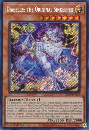 Diabellze the Original Sinkeeper (LEDE-EN012) - Legacy of Destruction 1st Edition Legacy of Destruction Yugioh Single  Squirtle Squad Card Shop.