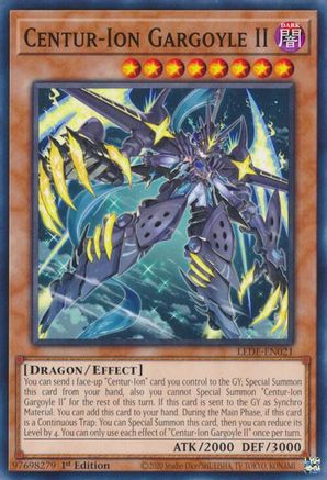 Centur-Ion Gargoyle II (LEDE-EN021) - Legacy of Destruction 1st Edition Legacy of Destruction Yugioh Single  Squirtle Squad Card Shop.