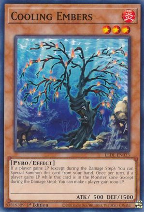 Cooling Embers (LEDE-EN033) - Legacy of Destruction 1st Edition Legacy of Destruction Yugioh Single  Squirtle Squad Card Shop.