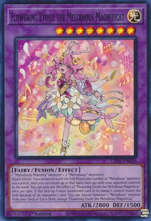Flowering Etoile the Melodious Magnificat (LEDE-EN036) - Legacy of Destruction 1st Edition Legacy of Destruction Yugioh Single  Squirtle Squad Card Shop.