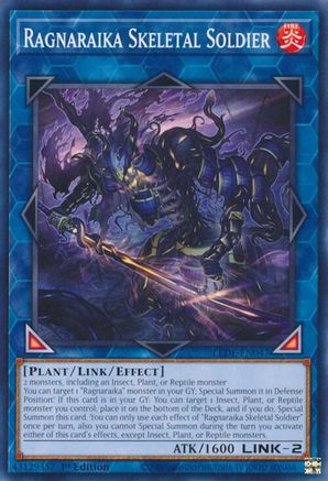Ragnaraika Skeletal Soldier (LEDE-EN047) - Legacy of Destruction 1st Edition Legacy of Destruction Yugioh Single  Squirtle Squad Card Shop.