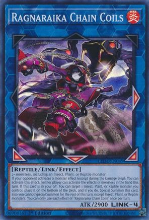 Ragnaraika Chain Coils (LEDE-EN049) - Legacy of Destruction 1st Edition Legacy of Destruction Yugioh Single  Squirtle Squad Card Shop.