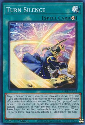 Turn Silence (LEDE-EN052) - Legacy of Destruction 1st Edition Legacy of Destruction Yugioh Single  Squirtle Squad Card Shop.