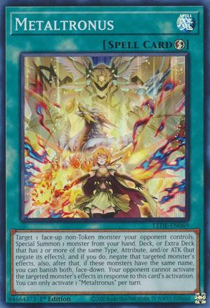 Metaltronus (LEDE-EN069) - Legacy of Destruction 1st Edition Legacy of Destruction Yugioh Single  Squirtle Squad Card Shop.