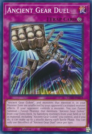 Ancient Gear Duel (LEDE-EN072) - Legacy of Destruction 1st Edition Legacy of Destruction Yugioh Single  Squirtle Squad Card Shop.