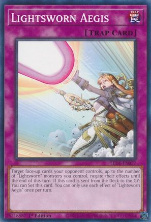 Lightsworn Aegis (LEDE-EN077) - Legacy of Destruction 1st Edition Legacy of Destruction Yugioh Single  Squirtle Squad Card Shop.