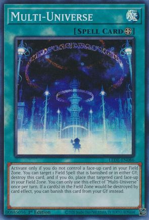 Multi-Universe (LEDE-EN086) - Legacy of Destruction 1st Edition Legacy of Destruction Yugioh Single  Squirtle Squad Card Shop.